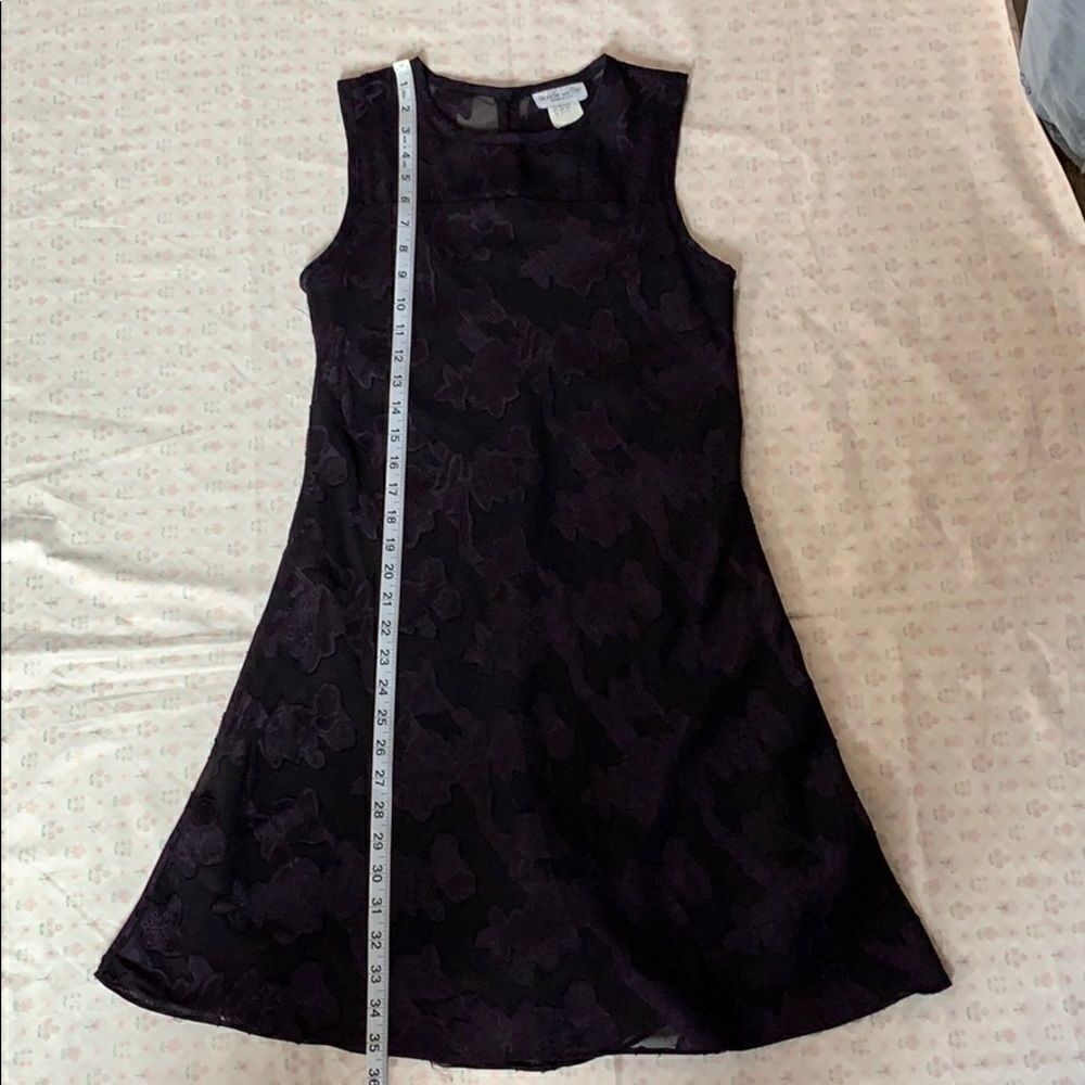 Blondie and Me Purple Lace Dress Size 9 Juniors - Picture 9 of 9